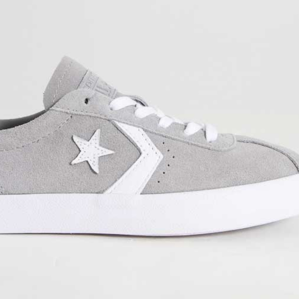 Light grey suede converse